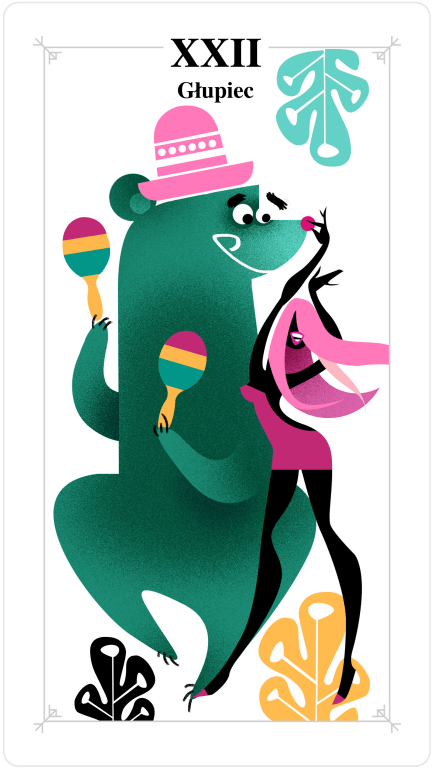 głupiec tarot
